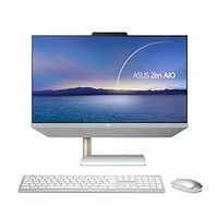 ASUS AiO M3400 All-in-One Desktop PC, 23.8-inch Full HD Anti-Glare Display, AMD Ryzen 5 5625U Processor, 8GB DDR4 RAM, 512GB NVMe PCIe, Windows 11 Home, Kensington Lock, M3400WYA-DH503