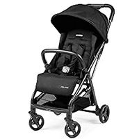 Peg Perego Selfie – Self-Folding, Light Weight, Compact Stroller – Compatible with All Primo Viaggio 4-35 Infant Car Seats - Made in Italy - Onyx (Black) Mon Amour