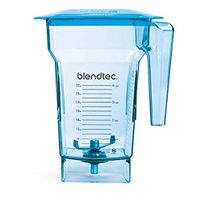 Blendtec FourSide Jar (75 oz) Four Sided, Professional-Grade Blender, Blue