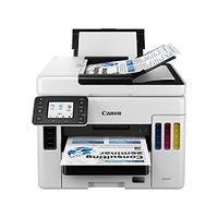 Canon MAXIFY GX7020, Wireless MegaTank All-in-One Supertank Printer, [Print, Copy, Scan, Fax ], White