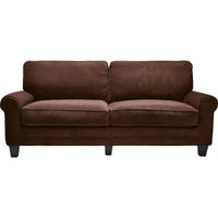 Serta - RTA Copenhagen Collection 3-Seat Fabric Sofa - Newport Brown