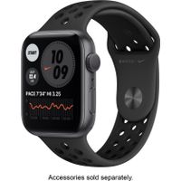Apple Watch Nike Series 6 - GPS 44mm Space Gray Aluminum Case - Anthracite/Black Nike Sport Band