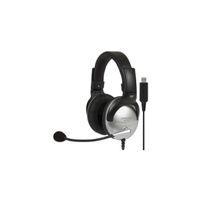 Koss SB45 USB Noise-Cancellig Headset with Multimedia Microphone, Silver