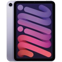 Apple - iPad mini (2021) - 6th Gen - Wi-Fi + Cellular - 64GB - Purple