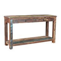 Timbergirl Multicolor Recycled Wood Console Table - Multicolor Recycled Wood  Console Table