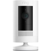 Ring - Stick Up Indoor/Outdoor 1080p Wire-Free Security Camera - White