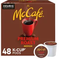 McCafe - Premium Roast Coffee K-Cup Pods, 48 Count