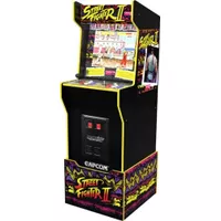 Arcade1Up - Street Fighter Legacy Edition Arcade with Riser & Lit Marquee