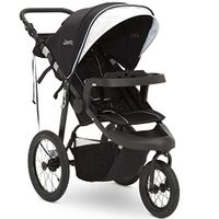 Jeep Hydro Sport Plus Jogger by Delta Children, Black; Includes Car Seat Adapter