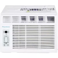Keystone - 6,000 BTU Window-Mounted Air Conditioner with Follow Me LCD Remote Control