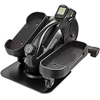 LifePro Under Desk Elliptical - Under Desk Pedal Exerciser to Strengthen Muscles and Build Cardiovascular Fitness - Stationary Desk Exercise Equipment with LCD Monitor for Leg Recovery and Therapy