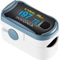Insignia - Pulse Oximeter with Digital Display - White
