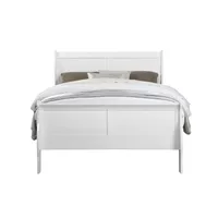 ACME Louis Philippe Full Bed, White