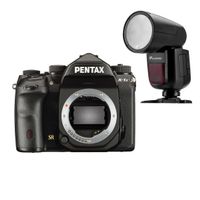 Pentax K-1 Mark II DSLR Camera (Body Only) Bundle with Flashpoint Zoom Li-on X R2 TTL Round Flash Speedlight