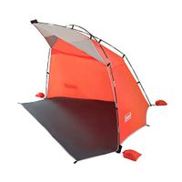 Coleman Skyshade Large Compact Beach Shade | Portable Sun Shelter, Tiger Lily