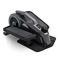 Bluefin Fitness Curv Mini | Seated Under Desk Elliptical Trainer | Pedal Exerciser Machine | Adjustable Resistance | Quiet Flywheel Motor | LCD Screen | Bluetooth | FitShow App Compatible