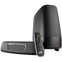 Polk Audio - 2.1-Channel Soundbar System with 6-1/2" Subwoofer and Digital Amplifier - Black