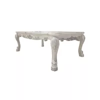 ACME Dresden Coffee Table, Bone White Finish