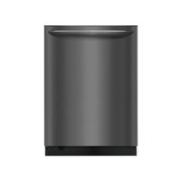 Frigidaire Gallery 24'' Built-In Dishwasher with Dual OrbitClean Wash System - Black - Black