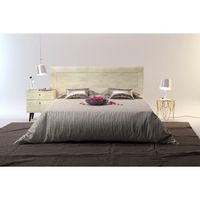 Midtown Concept Headboard Platform Bed Room Furniture MDF Wood Wall Mount Panel Headboard for Queen and Full Bed - White