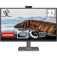 Lenovo L32p-30 31.5 UHD USB Type C monitor with LC50 WebCam
