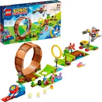 LEGO - Sonic the Hedgehog Sonics Green Hill Zone Loop Challenge Playset 76994