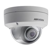 Hikvision 6MP Outdoor Fixed Dome Network Camera with 4mm Fixed Lens, 98.42' IR Range, IP67