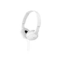 Sony MDR-ZX110 Closed Supra-Aural Dome Stereo Headphones, White
