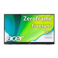 Acer UT222Q bmip 21.5 Full HD (1920 x 1080) 10 Point Touch Monitor with AMD FreeSync Technology Up to 75Hz 5ms (Display Port, HDMI Port, VGA & USB Port),Black