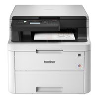 Brother - HL-L3290CDW Wireless Color All-In-One Printer - White