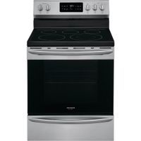 Frigidaire Gallery 5.4 Cu.Ft. Stainless Electric Range with Steam Clean