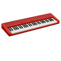 Casio Casiotone CT-S1 61-Key Piano Style Portable Keyboard, Red