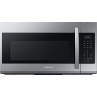 Samsung - 1.9 Cu. Ft.  Over-the-Range Microwave with Sensor Cook - Stainless steel