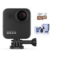 GoPro MAX 360 Action Camera - With 128GB MicroSDXC U3 Card, Cleaning Kit