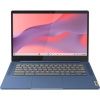 Lenovo - Slim 3 Chromebook 14" FHD Touch-Screen Laptop - MediaTek Kompanio 520 - 4GB Memory - 64GB eMMC - Abyss Blue