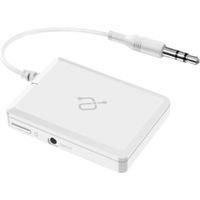 Aluratek - Bluetooth Audio Transmitter - White