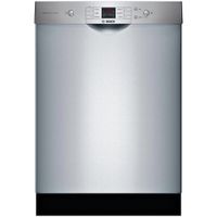 Bosch 50 dBa Stainless 100 Series Front Control Dishwasher 