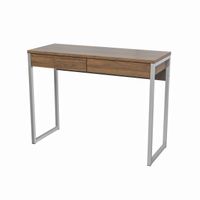 Porch & Den Skylar 2-drawer Desk - Walnut