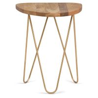Simpli Home - Patrice Mid-Century Modern Mango Wood Accent Table - Natural