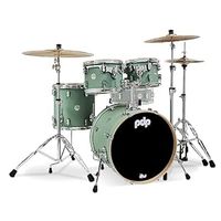 Pacific Drums & Percussion PDP Concept Maple 4-Piece Fusion, Satin Seafoam Drum Set Shell Pack (PDCM20FNSF)