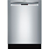 Bosch 24" 300 Series Recessed Handle Stainless Steel Built-In Dishwasher