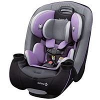 Safety 1st Crosstown All-in-One Convertible Car Seat, Rear-Facing 5-40 pounds, Forward-Facing 22-65 pounds, and Belt-Positioning Booster 40-100 pounds, Periwinkle