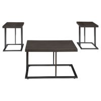 Bronze Finish Airdon Occasional Table Set (3/CN)