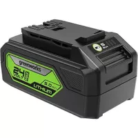 Greenworks - 24 Volt 5.0Ah Battery with Built In USB Charing Port (Charger not included)