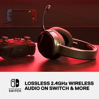 SteelSeries Arctis 1 Wireless Gaming Headset - USB-C - detachable Clearcast Microphone - for Nintendo Switch and Lite, PC, PS4, Android - Black - Nintendo Switch