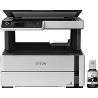 Epson - EcoTank ET-M2170 Wireless Monochrome All-in-One Supertank Printer - White