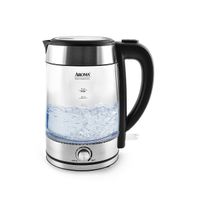 Aroma AWK-165M 1.7-Liter Stainless Steel Electric Kettle - Clear