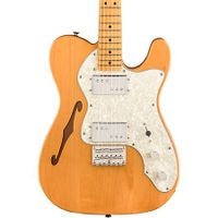 Squier Classic Vibe '70s Telecaster Thinline Electric Guitar, Maple Fingerboard, Natural