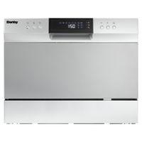 Danby 6 Place Setting Countertop Dishwasher - Stainless Steel