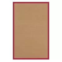 Abberly Cork And Red 5X8 Area Rug